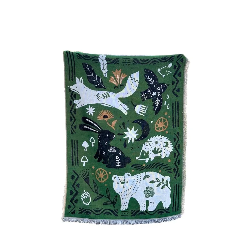 Tapestries Bedside blankets, sofa blankets, living room decorative tapestries, outdoor camping blankets