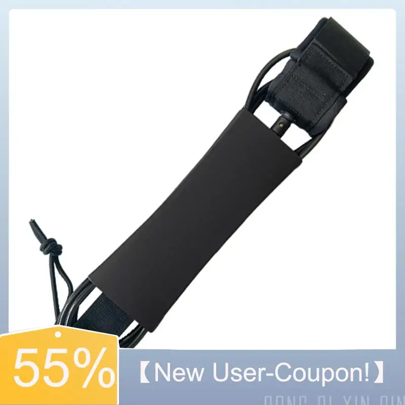 

【Купон для новых пользователей!】Поводки для серфбордов, досок для сапсерфинга и каяков, 7-футовые поводки для безопасного серфинга, аксессуары для каяков, черные.