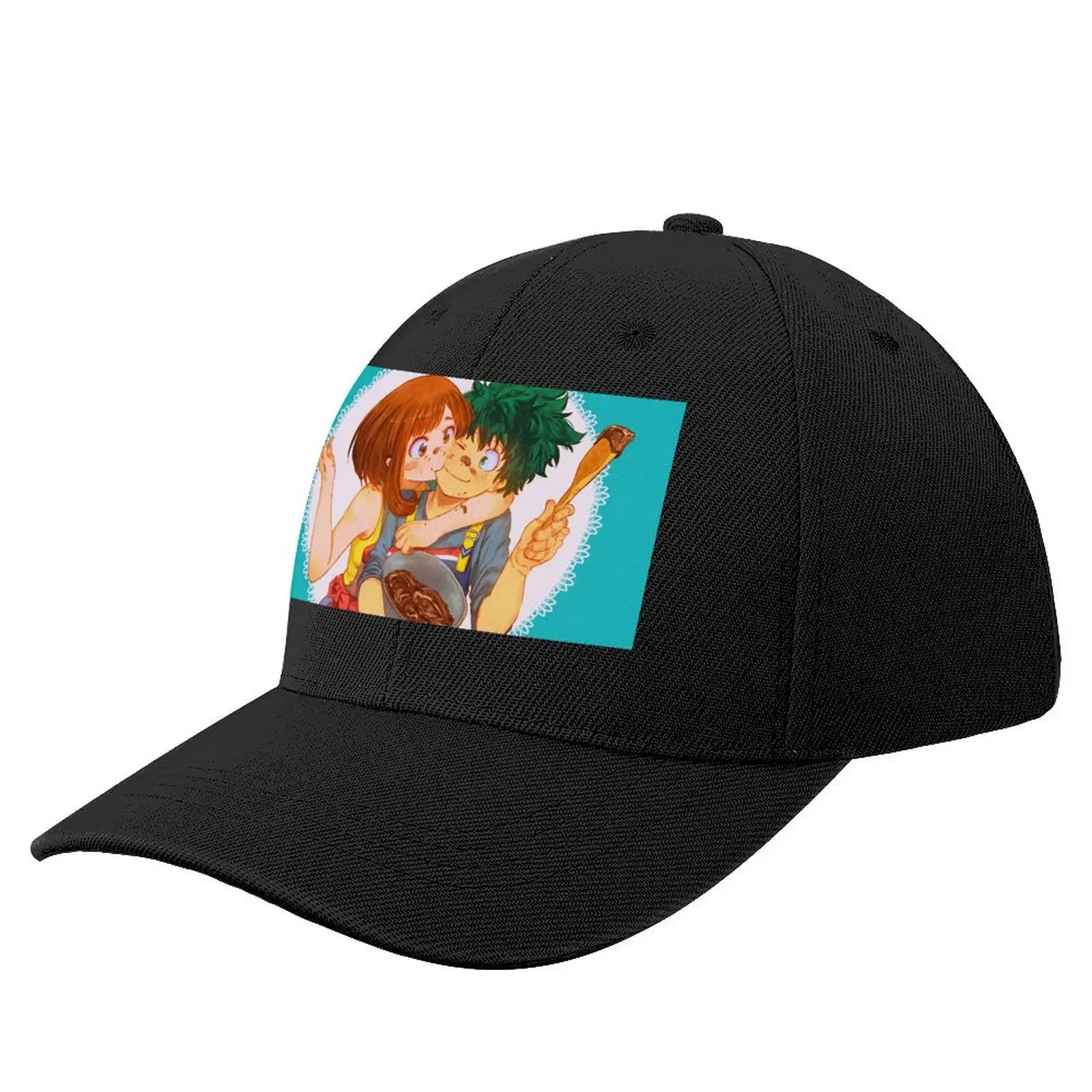 

Uraraka & Deku Love - MHA BNHA Class 1A Baseball Cap Uv Protection Solar Hat Sunscreen Golf Men Caps Women's