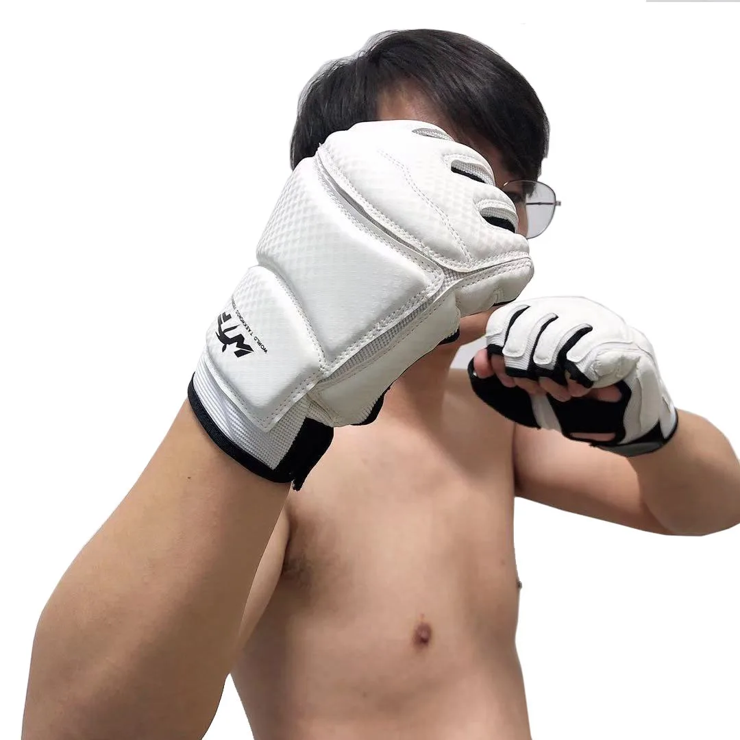 Long Tape Taekwondo Gloves Training Boxing Hand Foot Guard Ankel Support Free Fight Protector Kickboxing Training Equipment Kids