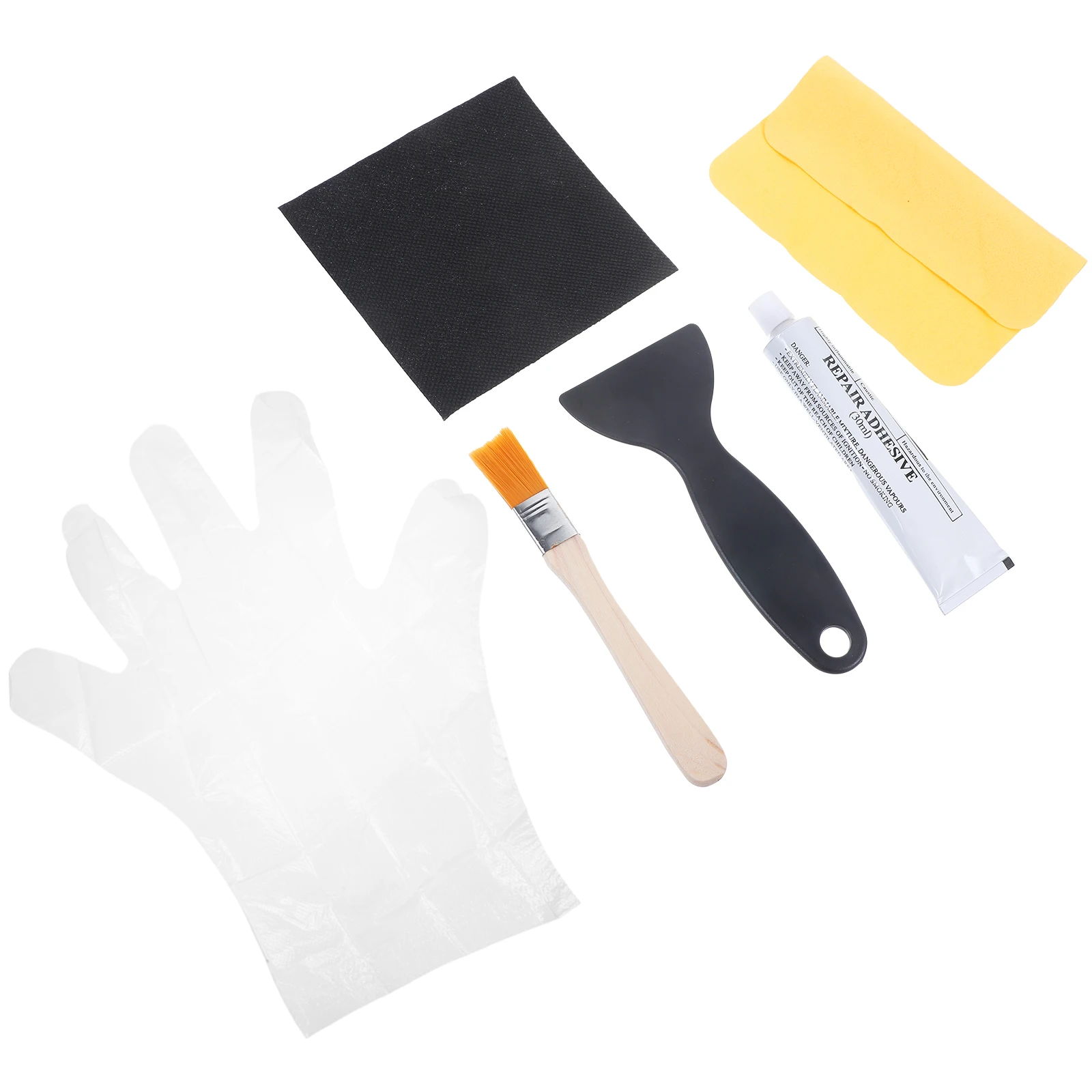 

Square Trampoline Patch Kit Accessories Non-woven Fabric Replacement Parts Self-adhesive Repair