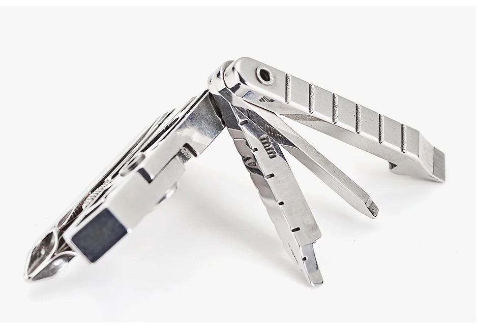 SWISS TECH 19-in-1 Mini-Klappzange, tragbares EDC-Multifunktionswerkzeug, Taschenschraubendreher, Fahrrad-Werkzeugsatz, Outdoor-Wanderausrüstung – Detail 15