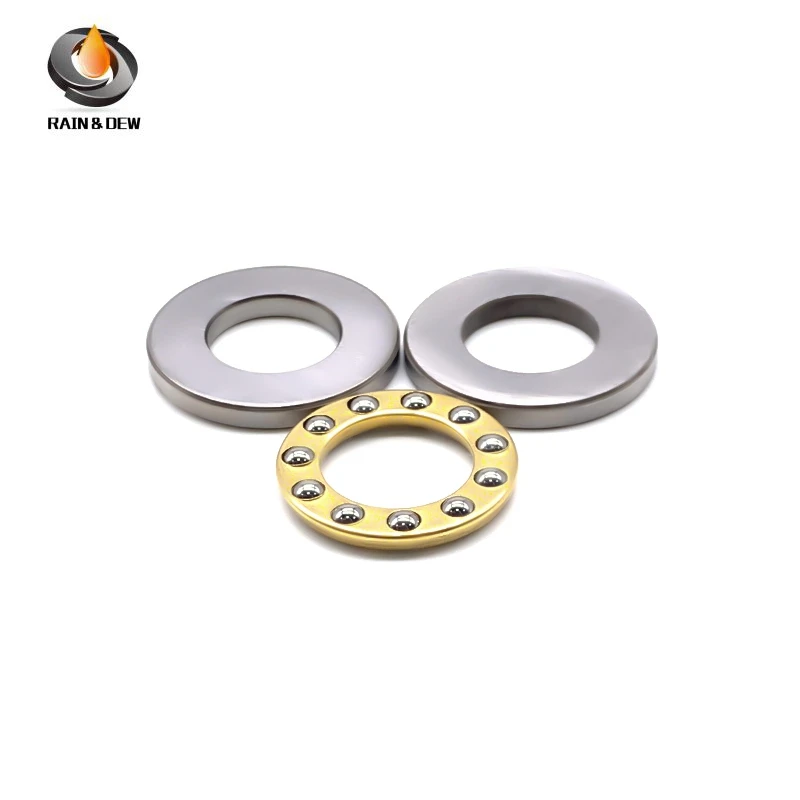 10PCS F12-21M Bearing 12*21*5 mm ABEC-7 Miniature F12 21 M Thrust Axial F12 21M Ball Bearings With Grooved Raceway