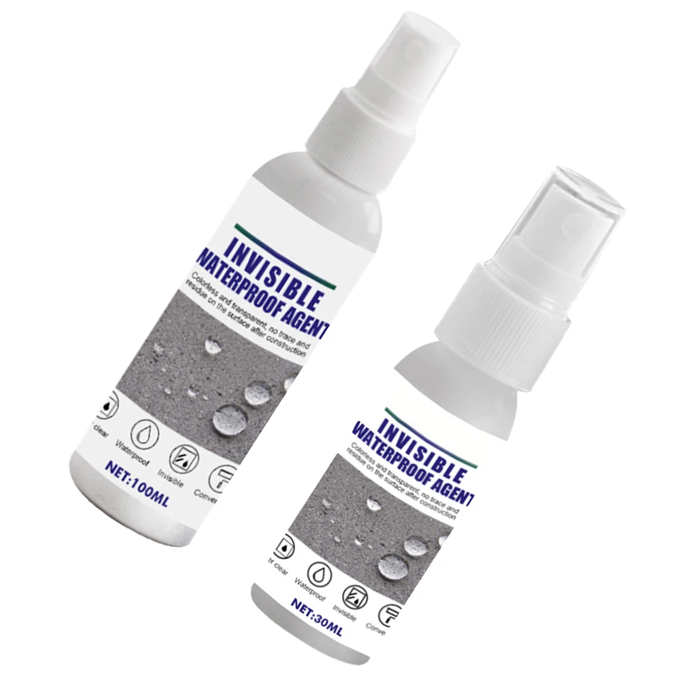 

2 Pcs Waterproof Spray Glue Resistant Paint Practical Agent Repairing Invisible