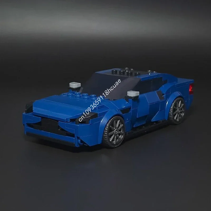

277 деталей MOC Astones Martins DB11 City Champions Super Car, конструктор, творческий набор, рождественский подарок, игрушка для подростков и взрослых коллекционеров