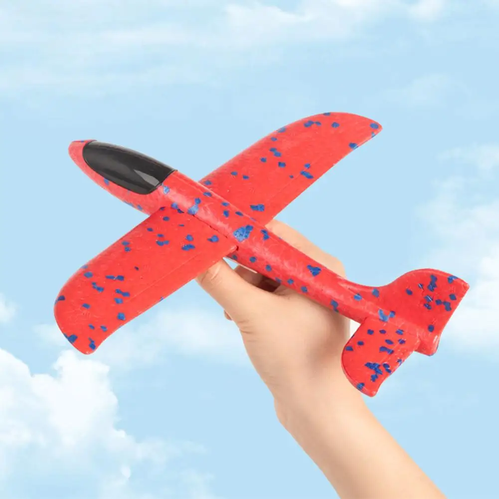 Kids' Catapult Planes Ejection Aircraft Toys Foam Aircraft Glider Parent-child Outdoor Games Toys Children's Foam Flying Toy