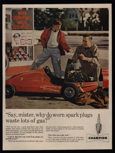 1n,1960 candele - Arancione GO KART - GO-KART - VERTISAMENTO targa in metallo VINTAGE