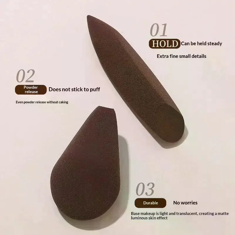 Detailed Makeup Sponge Face Blenders For Powder Cream Foundation Cosmetic Tools Shaped Contour Concealer Brightening