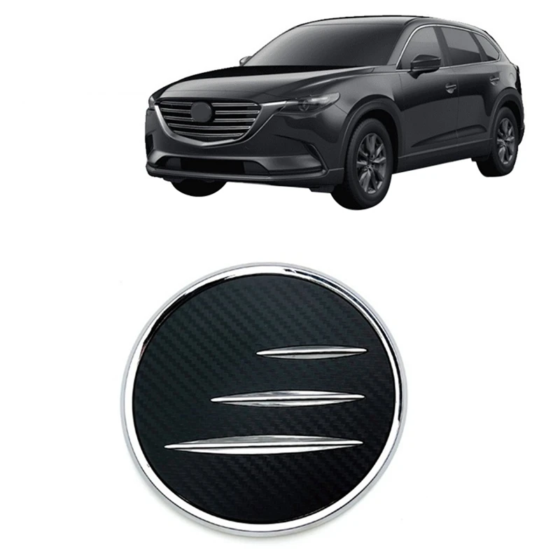 

Автомобильная накладка на крышку топливного бака для Mazda CX-9 CX9 2017-2023, масляная крышка из углеродного волокна, аксессуары