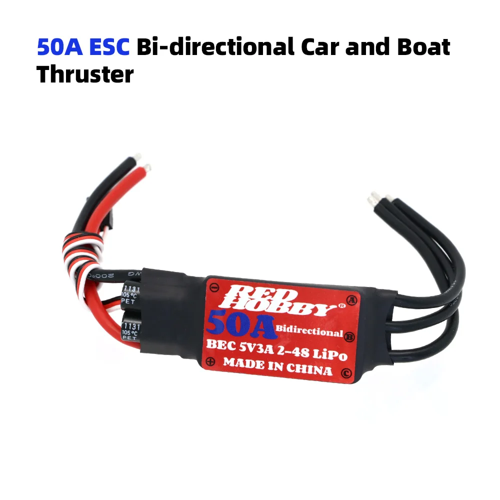 Unterwasser Jet Boot 2KG 4-Blatt CW CCW Thruster Motor/50A Bürstenlosen ESC/Radiosystem Sender DS600 Für RC Boot