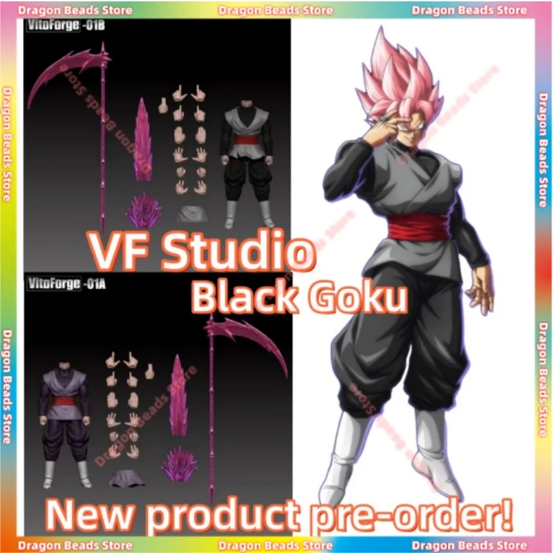 

Предзаказ VitoForge-The Scythe Lord Dragon Ball Black Goku Zamas Super Saiyan, аниме-модель, игрушки, коллекция экшн-кукол, подарки