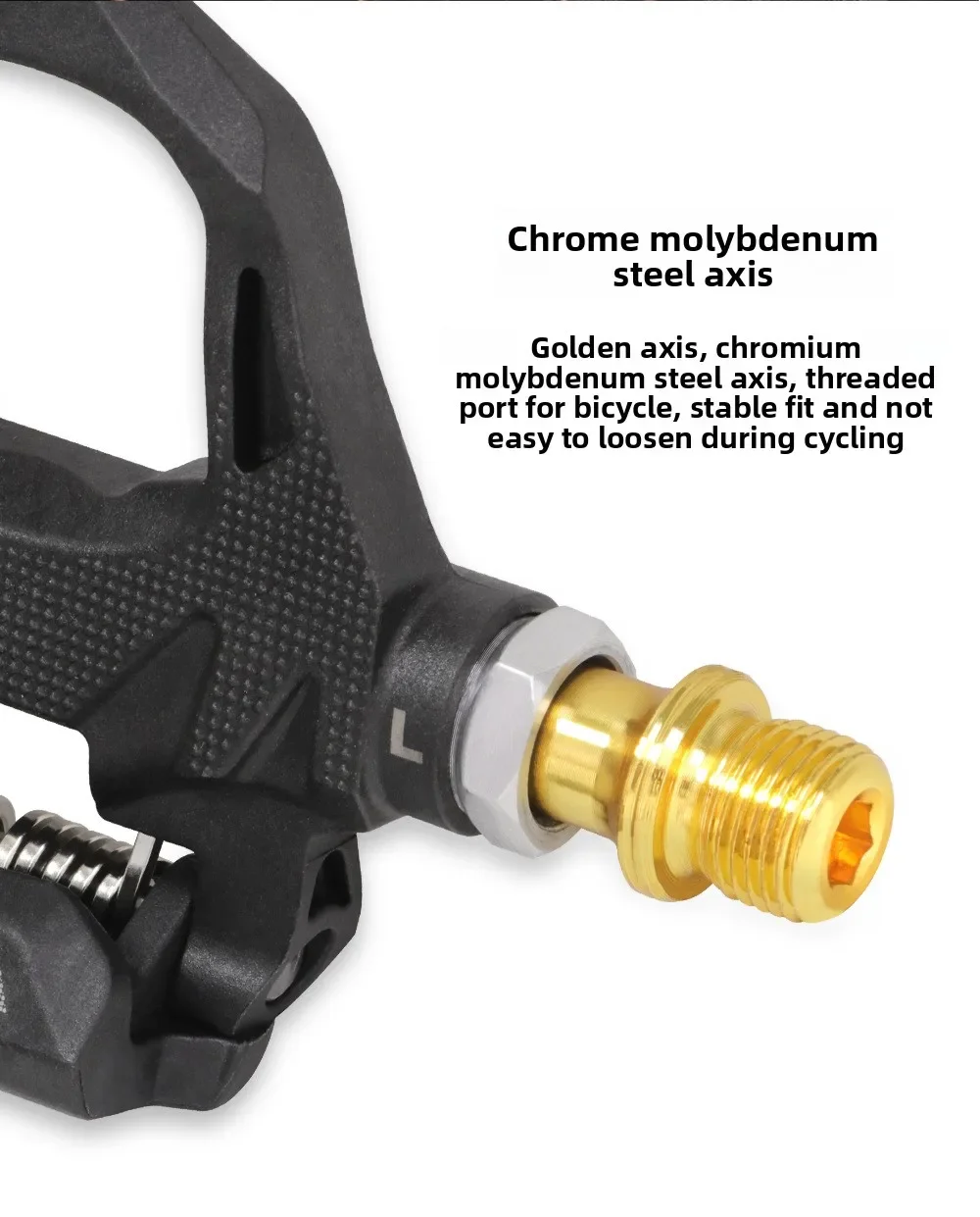 MEROCA HD-82 Rennrad-Schlosspedal, leichtes, selbstverriegelndes Fußpedal für Rennräder, SP*-System, Peilin mit Verriegelungsplatte – Detail 11