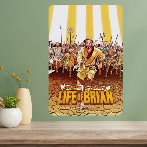 Monty Python's Life of Brian Classic Movie Metal Poster