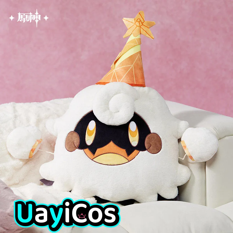 

51cm Official Genshin Impact Linnea Stuffed Plushie Plush Doll Pillow Cushion Ornament Anime Figure Game Toy Gifts Cosplay Cost