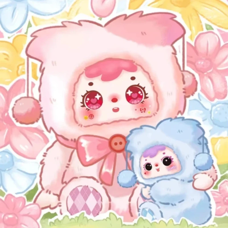 

Серия Samuel Good Times, плюшевая слепая коробка, мультяшная кукла-компаньон, изысканное украшение для рабочего стола, сюрприз, загадочная коробка, подарок на день рождения