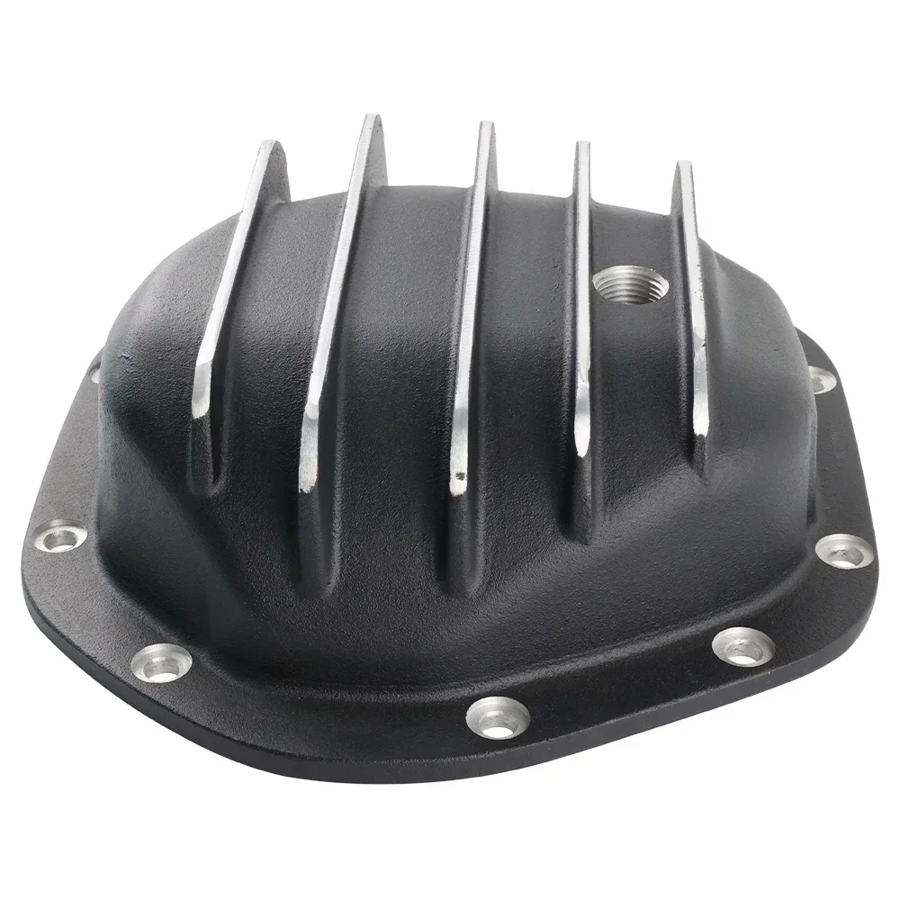 Capa diferencial de alumínio traseira de 10 parafusos, resistente ao desgaste, resistente, conveniente para dana 44 chevrolet dodge jeep harvester