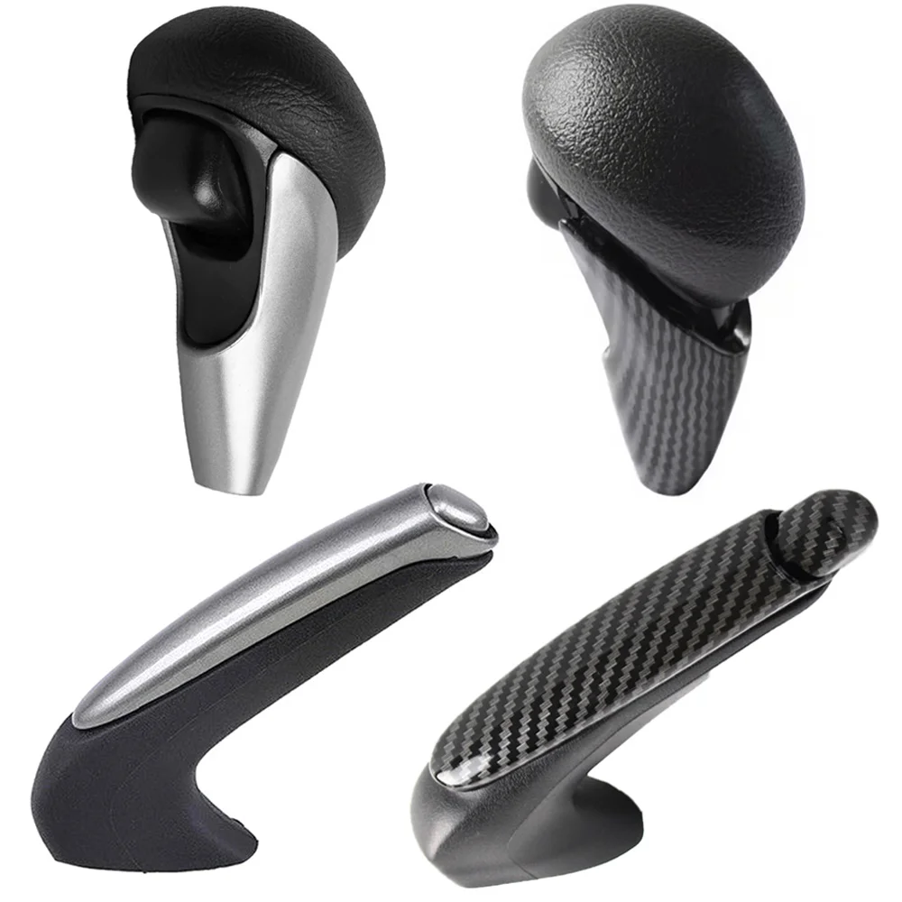 

Carbon Look Automatic Gear Shift Knob And Brake Handle for Honda Civic 06-11 47115SNAA82ZA 54130SNAA81 Car Styling Upgrade