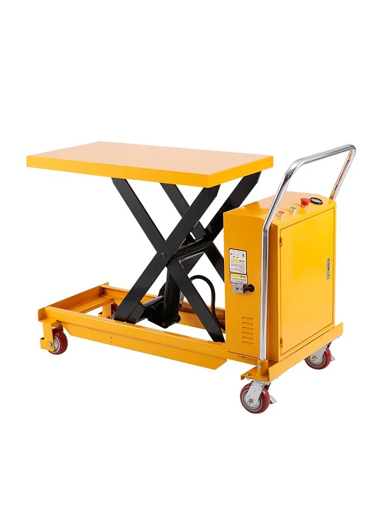 Electric lifting platform truck small hydraulic lift 2 ton stationary mobile scissor logistics table