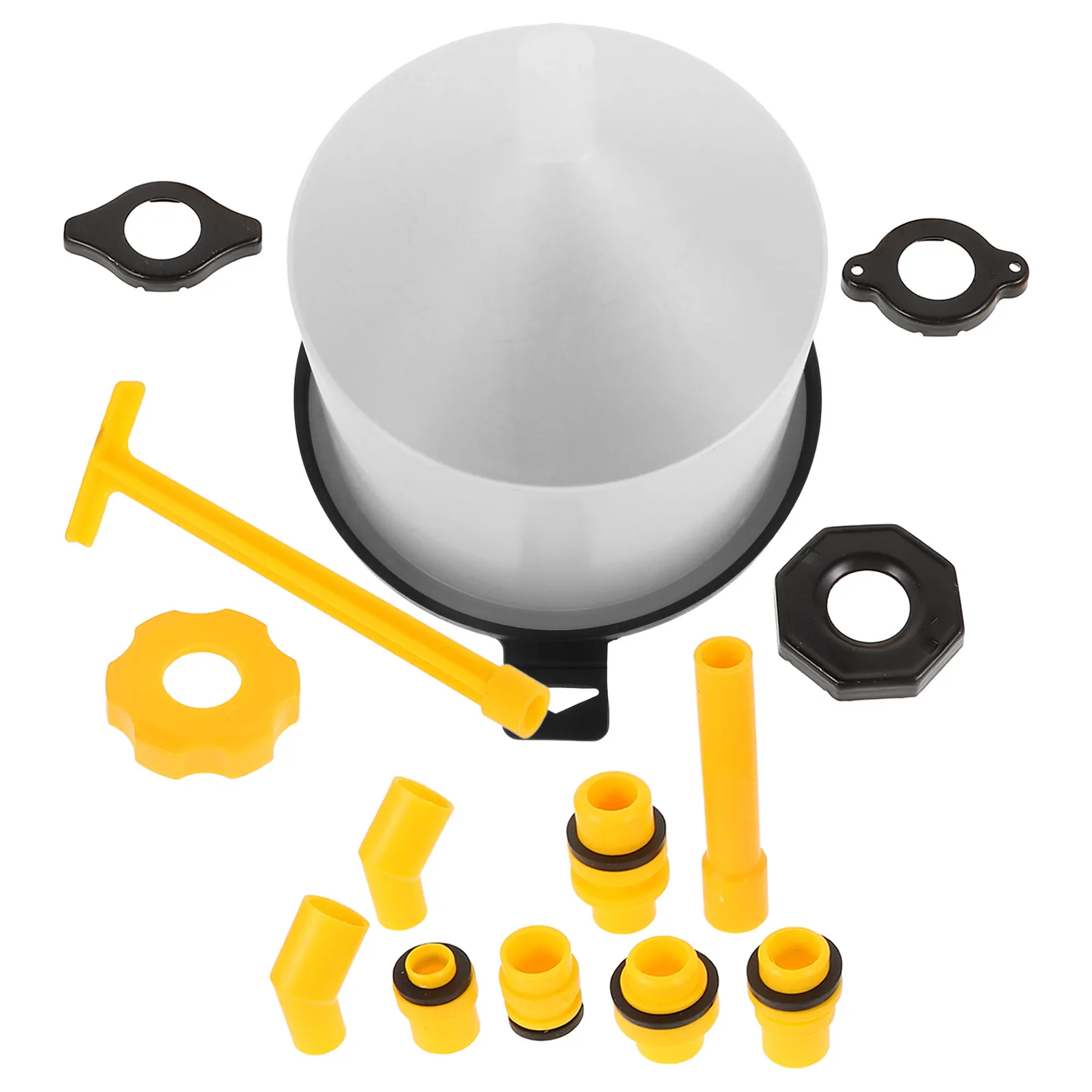 

1 set Antifreeze Funnel Combination Coolant Kit Car Radiator Vacuum Refill Flush Holder Burp Automotive Tools Leakproof Design