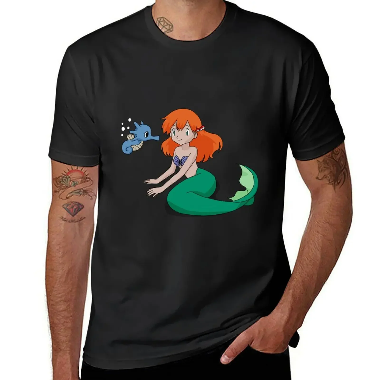 The Misty Mermaid T-Shirt Aesthetic clothing tees mens white t shirts