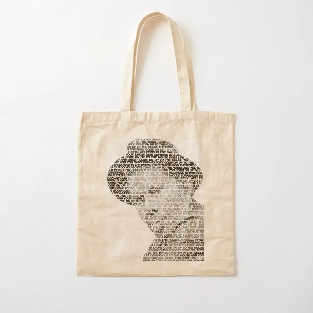 TOM-WAITS Tote Bag reusable shopping bag university shopper bag Customizable tote Eco
