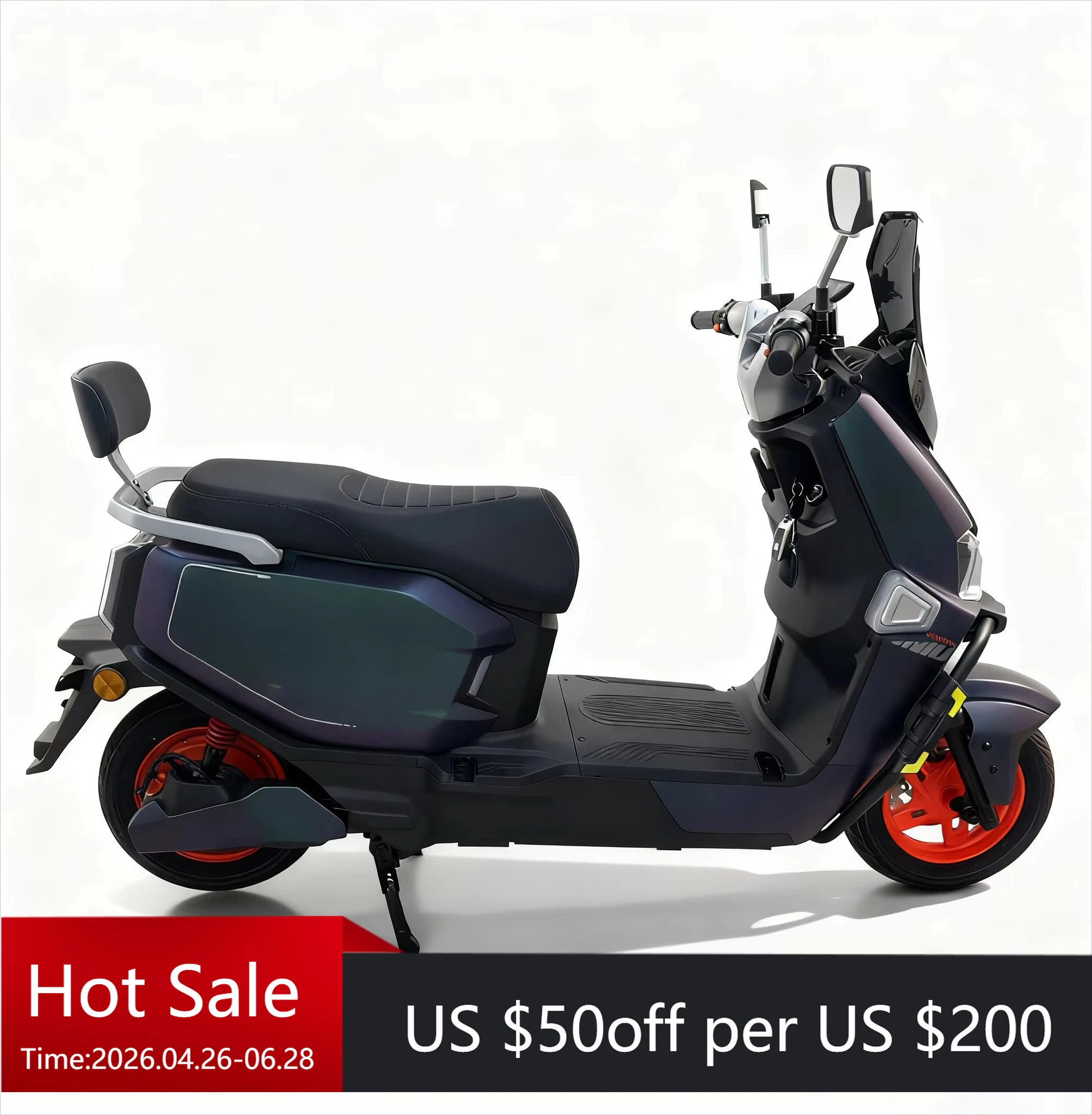 

Adult custom high-speed electric motorcycle 2000W 72V 32AH