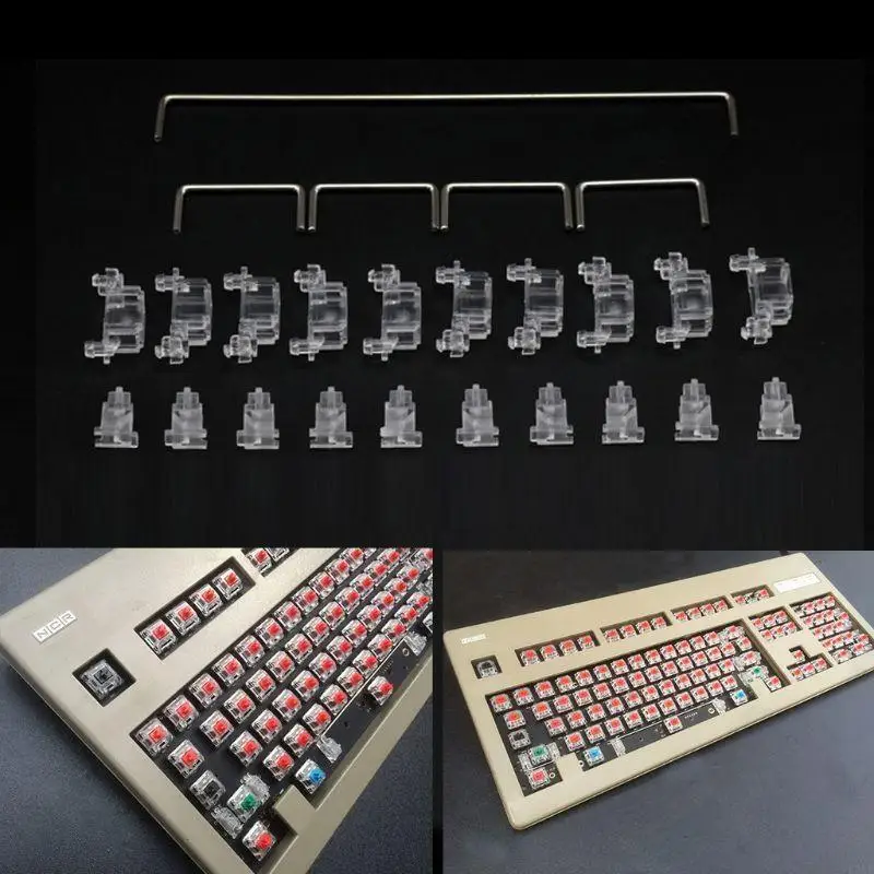 K3NB Switch Pcb Mount Stabilizer 6.25u Modifier Stabiliser Plate for Cherry MX