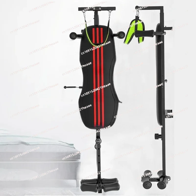 

Suitable for Lying Flat Leg Back Neck Cervical Neck Traction Device Pain Exercise Therapy Bench Inversion Boots Table Stretcher