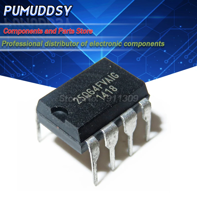 5PCS W25Q64FVAIG 25Q64FVAIQ 25Q64FVAIG DIP-8 IC