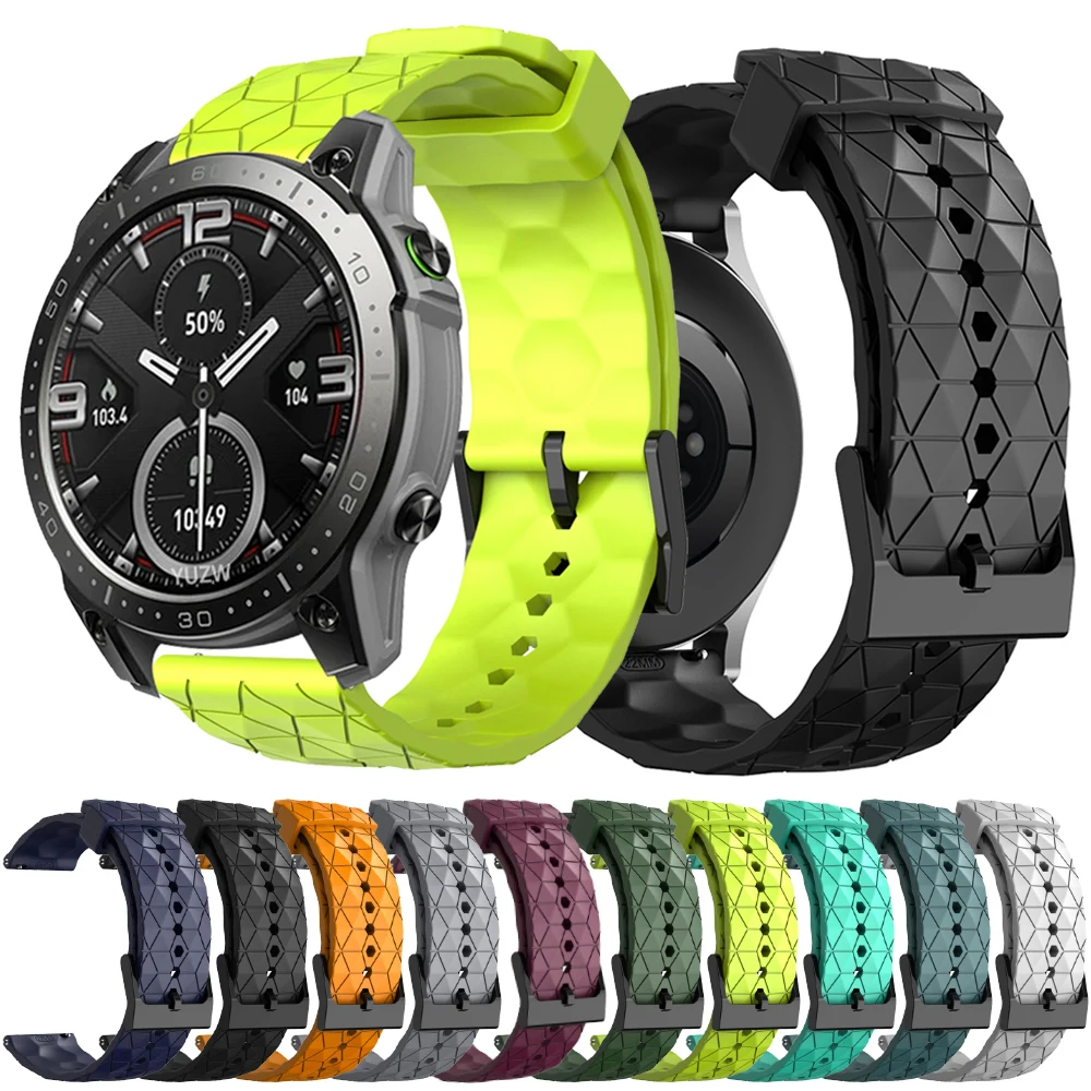 22MM Sports Silicone Watch Strap For Zeblaze Vibe 7 Pro Stratos 2 3 Btalk 2 Band for Zeblaze Ares 3/GTR 3/Beyond 3 Pro Bracelet