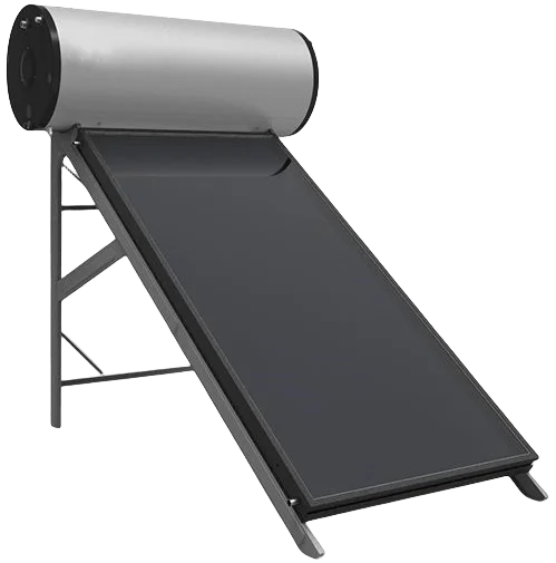 

250L Pressurized Flat Plate Solar Water Heater System 66-72 Hours Heat Preservation for Flat Slope Roofs Copper Pipe Collectors