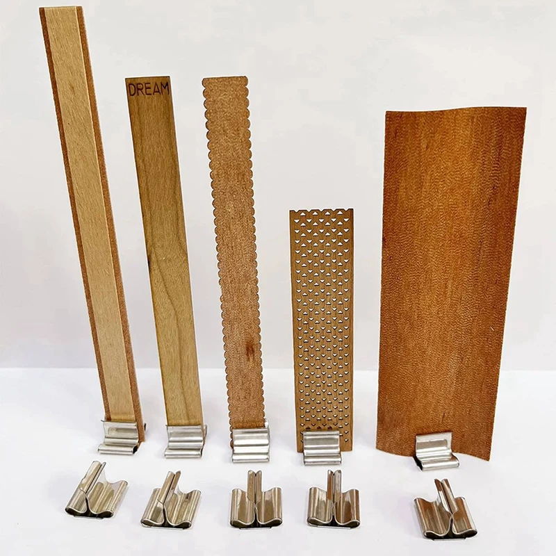 X17A 2025 НОВИНКА-400 шт. Металлическая подставка для фитиля, держатель фитиля для деревянной свечи с фитилем