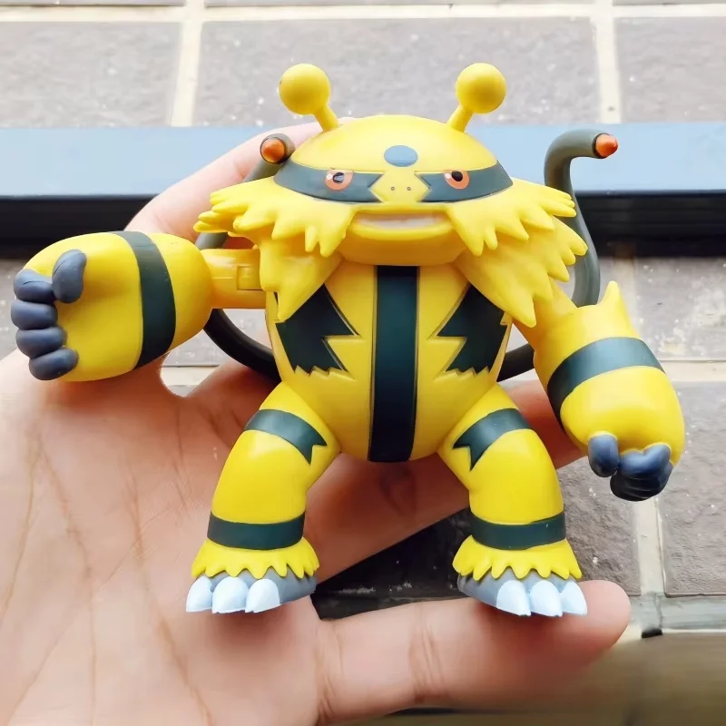 

Горячая 15 смpokemon Gk Electivire аниме фигурка милый мультфильм Electivire фигурка статуя модель коллекция орнамент модная игрушка в подарок