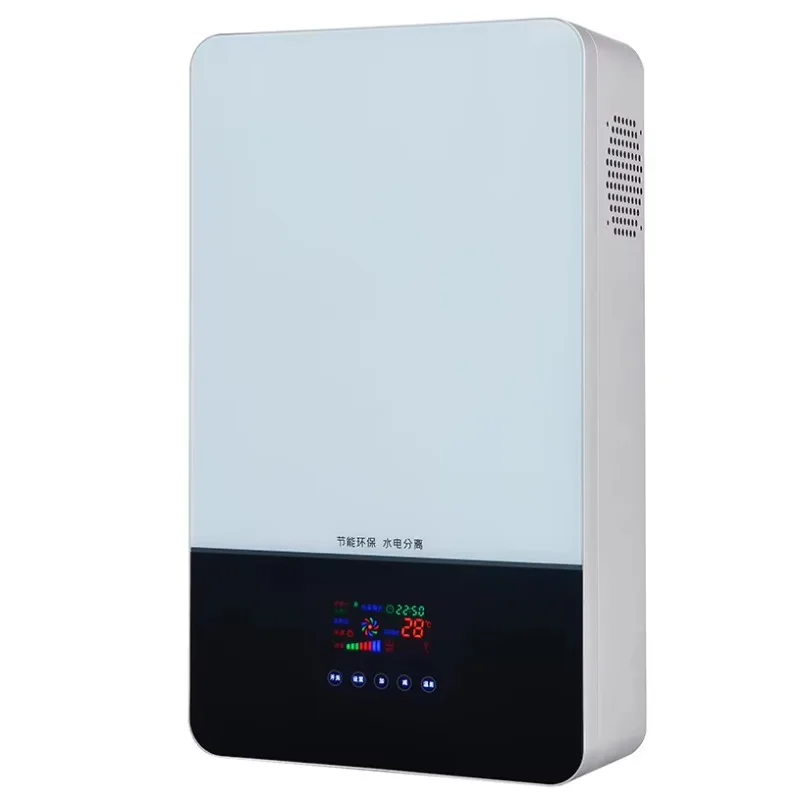 

12Kw wall mounted electromagnetic heater adjustable thermostat household boiler electric heating metal material