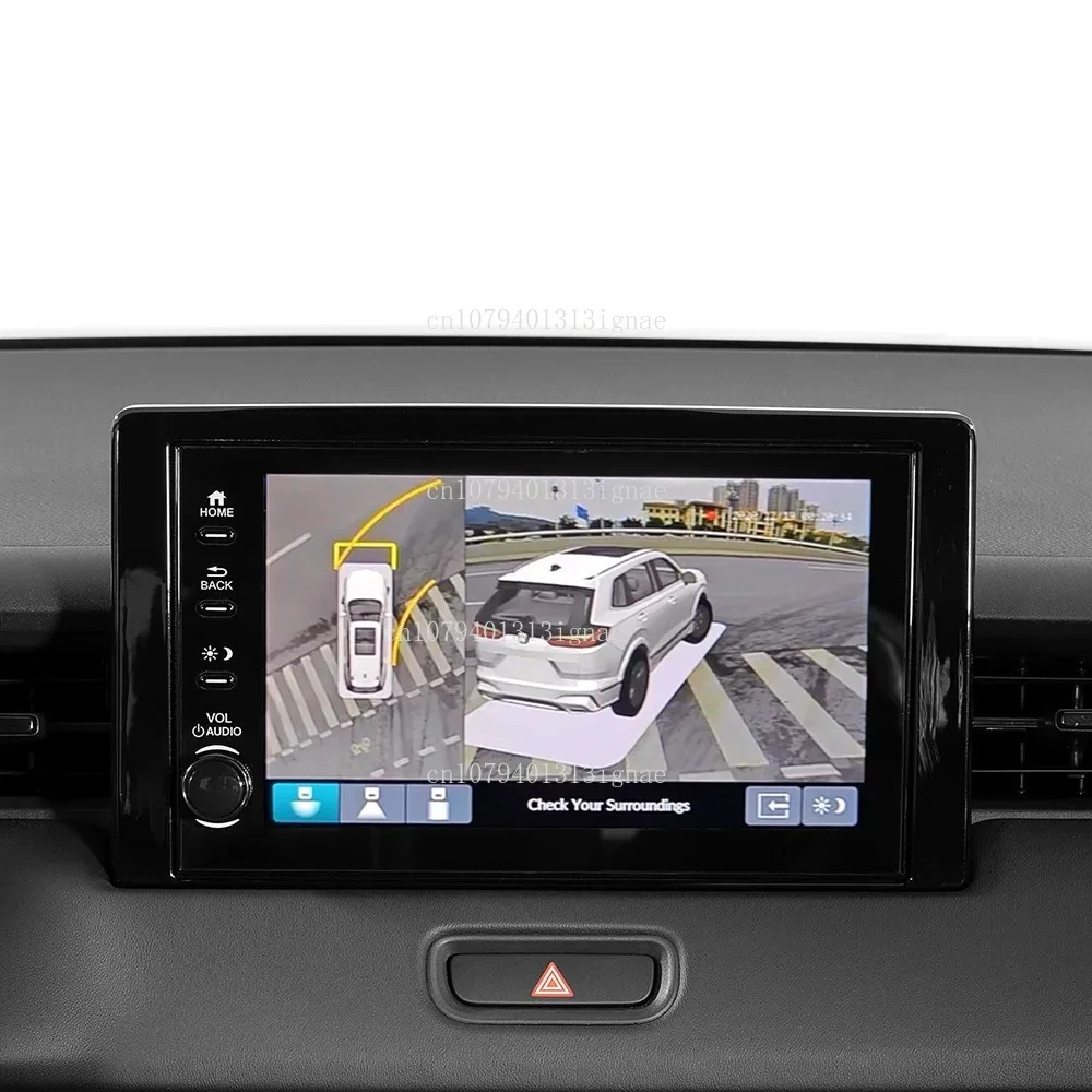 Car 360 Degree Camera Original Screen Bird View System Sinjet Carplay Hd 3D For HRV 2022 IP67 HR-v