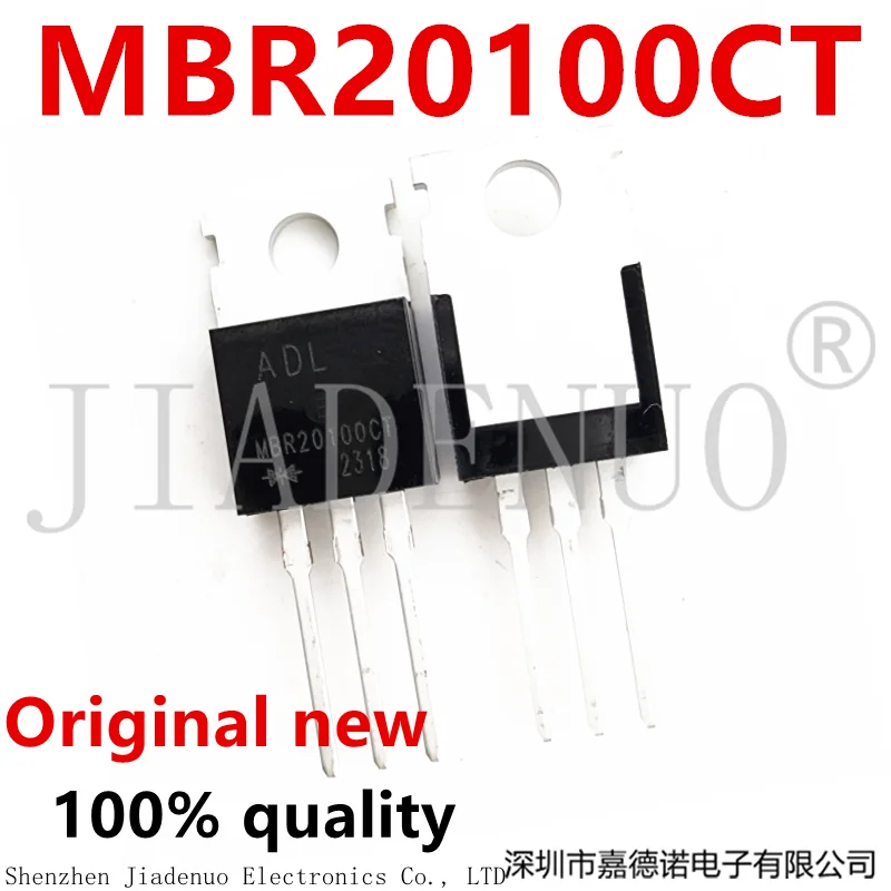 (10-20pcs)100% original New MBR20100CT 20100CT TO-220 20A/100V Chipset