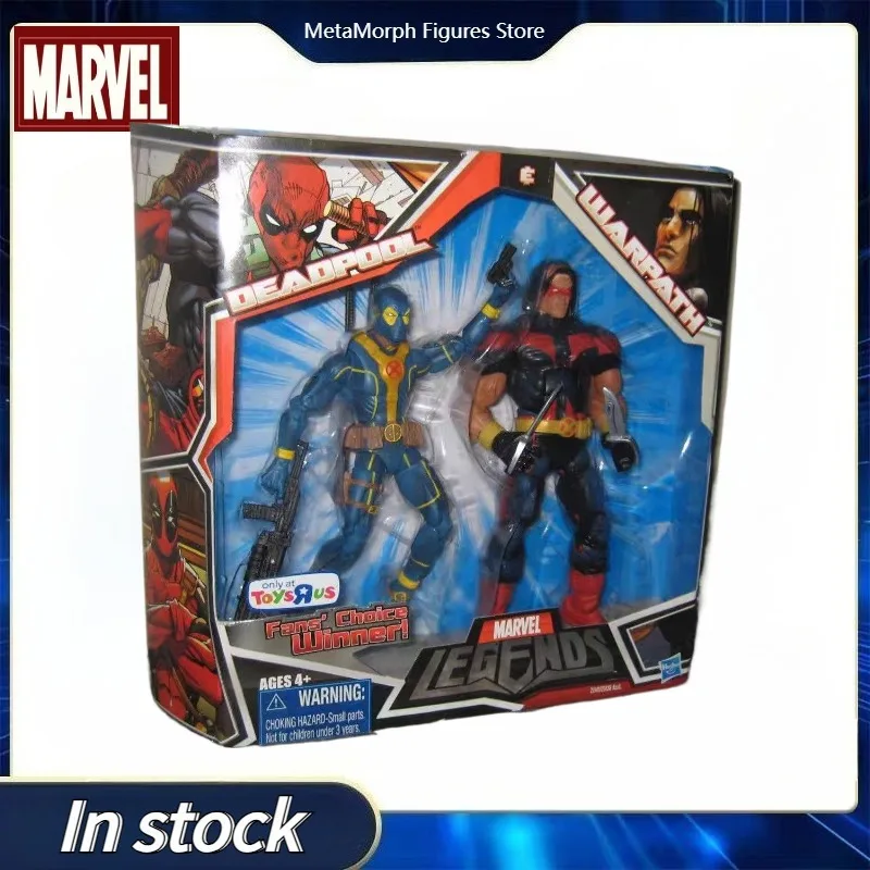 

Оригинальная аниме-фигурка Marvel Legends DEADPOOL & WARPATH, модель коллекции игрушек