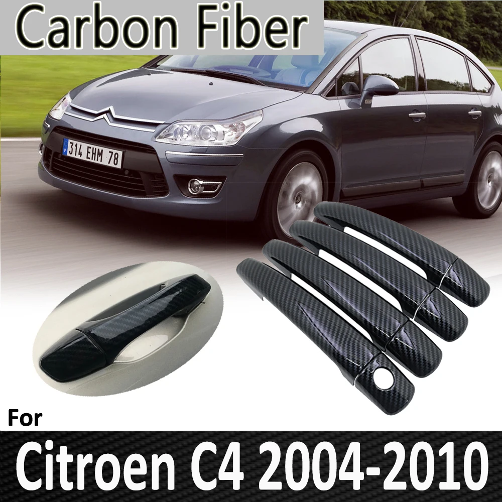 

Pop for Citroen C4 Pallas Triomphe Quatre 2004 2005 2006 2007 2008 2009 2010 Door Handle Cover Car Accessories