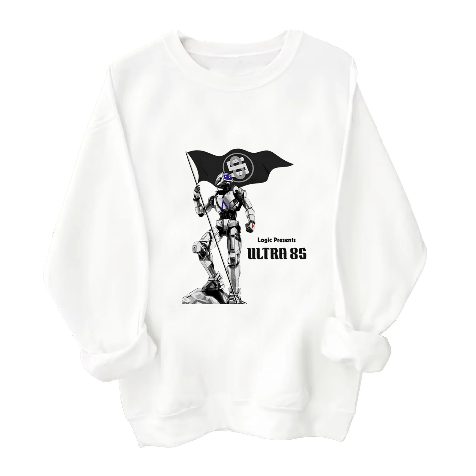 

Logic Sweatshirt Ultra 85 2024 Spring Autumn Casual O-Neck Printing Hoodie Unisex Printing Sweatshirt Fans Gift Long Sleeve