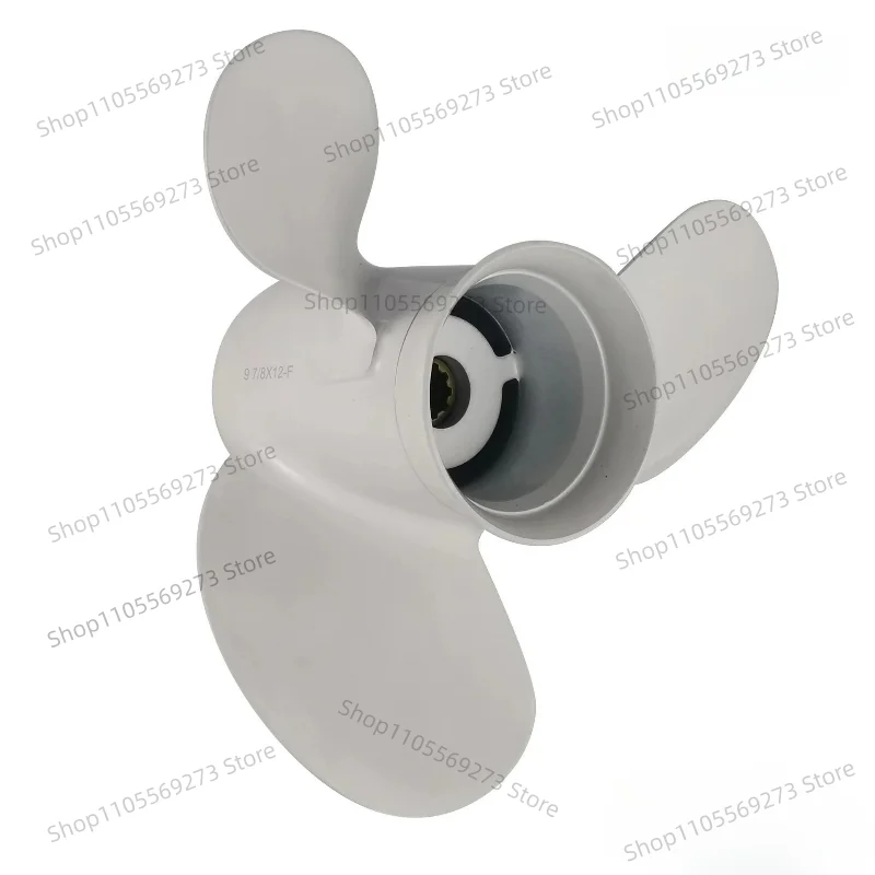 Aluminum Alloy Propeller for Yamaha 20-30HP 9 7/8X9-F 7/8X10 1/2-F 9 7/8X11 1/4-F 7/8X12/13/14-F 10.25X9 10.25X10/11/12/13/14/15