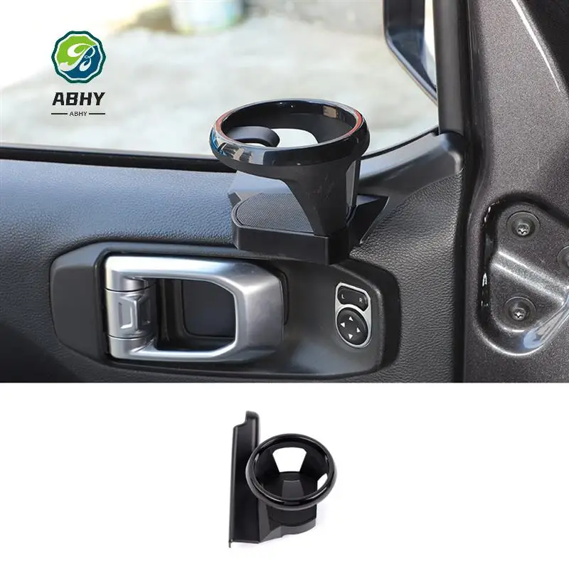 

ABHY-дверной держатель для чашки, крепление для бутылки с водой, держатель для чашки для Jeep Wrangler JL/Gladiator JT 2018-2024, аксессуары