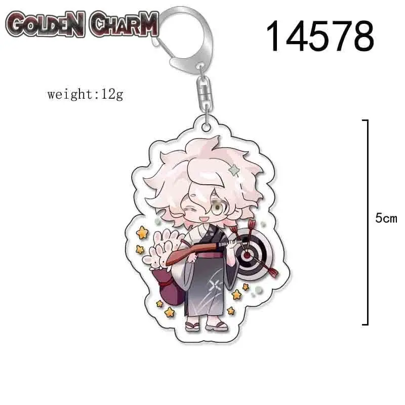 Pendant Prop Badge Gift Danganronpa Nanami ChiaKi Nagito Komaeda Anime Cosplay Keychain Accessories Game