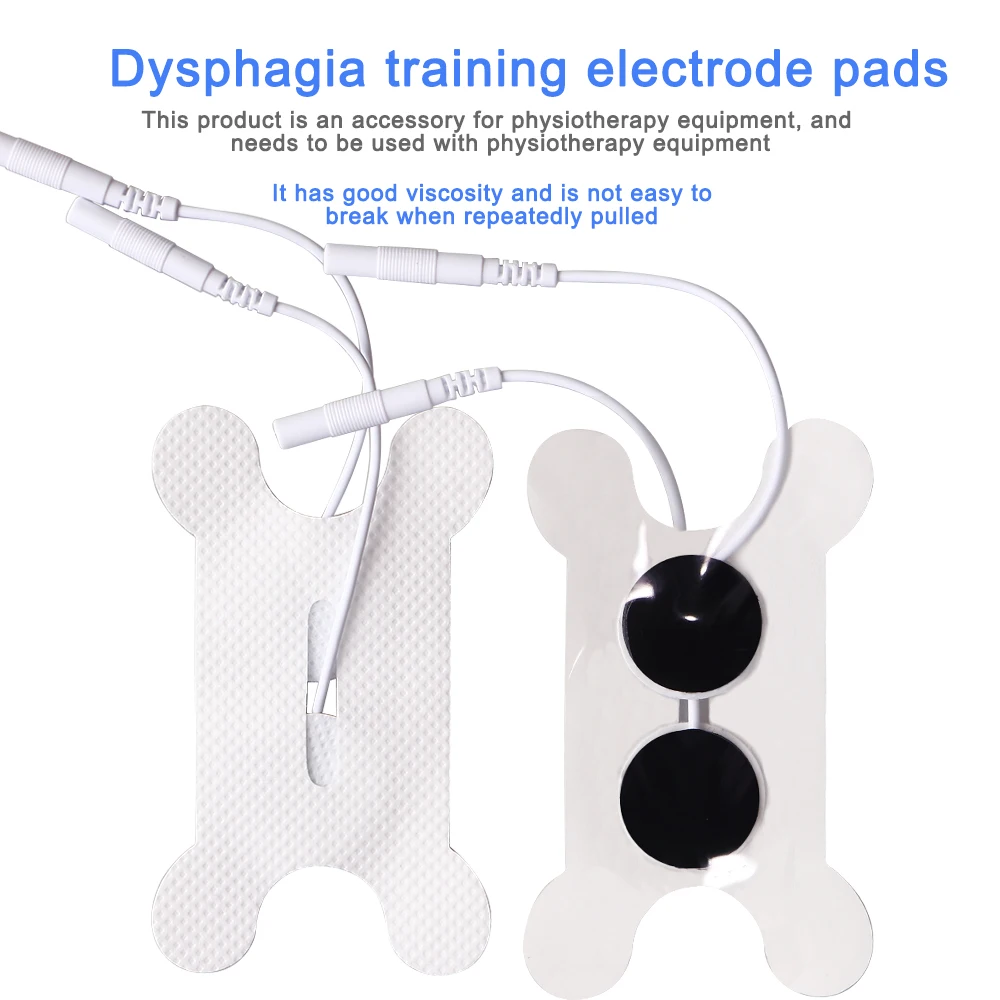 Electrode Pads Needle Type Throat Swallowing Electrode Patch for Tens EMS Massage Machine Low Frequency Therapy Device Relax