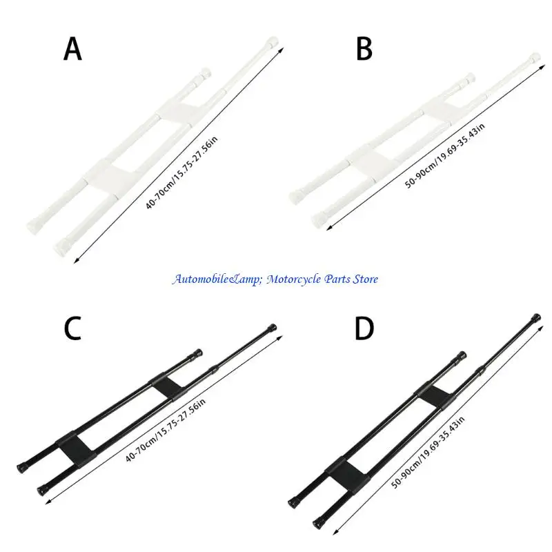 H7BD Verstelbare spanstangen Gemakkelijk te monteren Roestbestendig materiaal Inklapbare stang Eenvoudig te bedienen voor