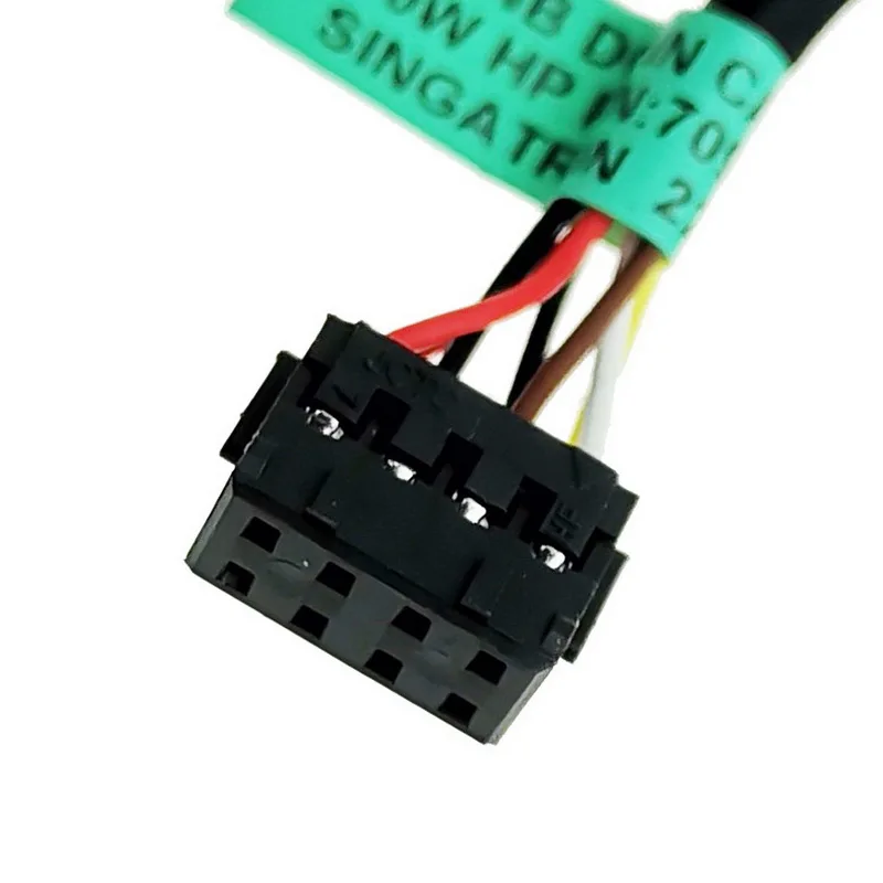 تيار مستمر جاك الطاقة في كابل شحن موصل ل HP بافيليون 15-E 17-E 17-J 709802-YD1