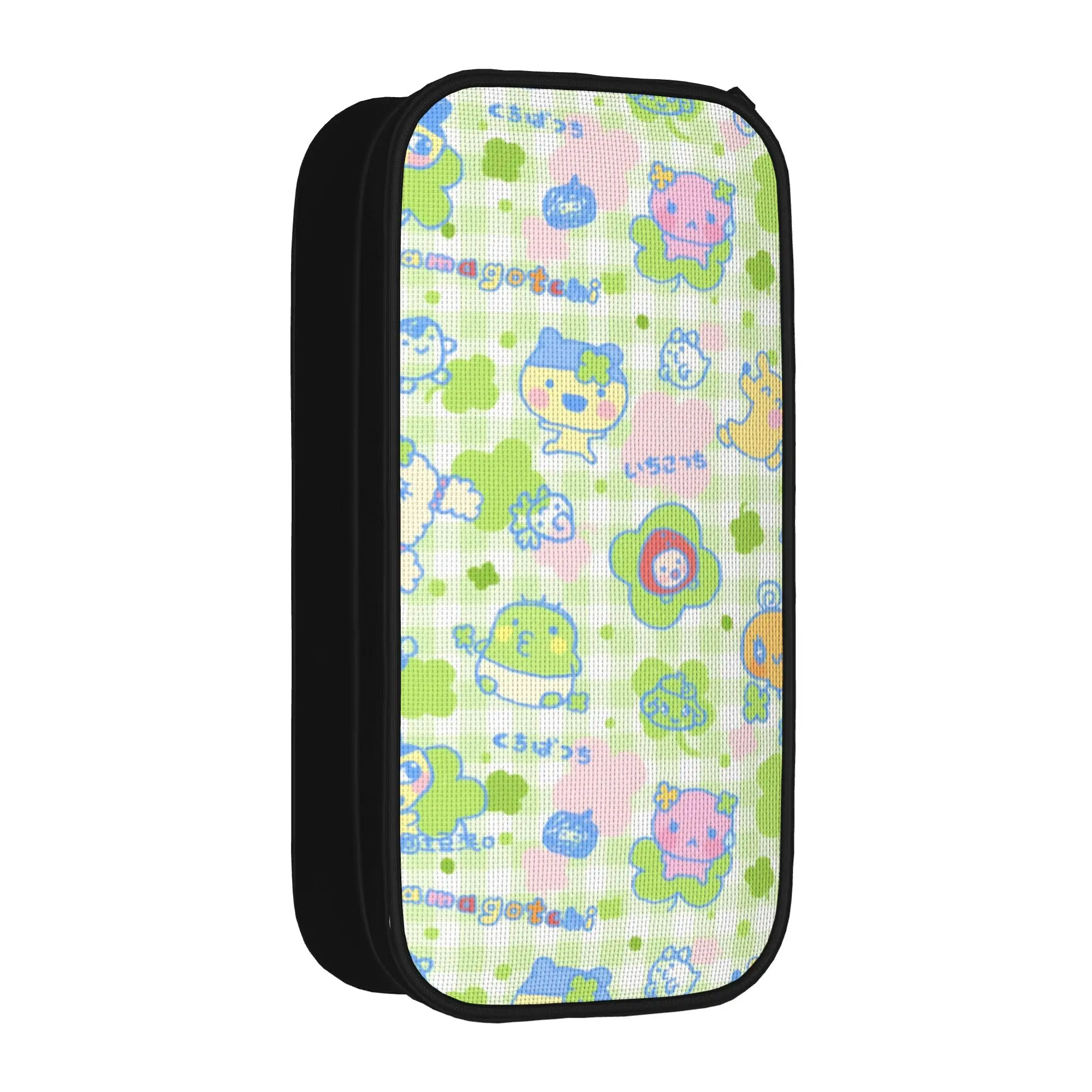 

Tamagotchis Cartoon Games Accessories Pen Box Large Capacity Office Accessories Pencil Bag Birthday Gift