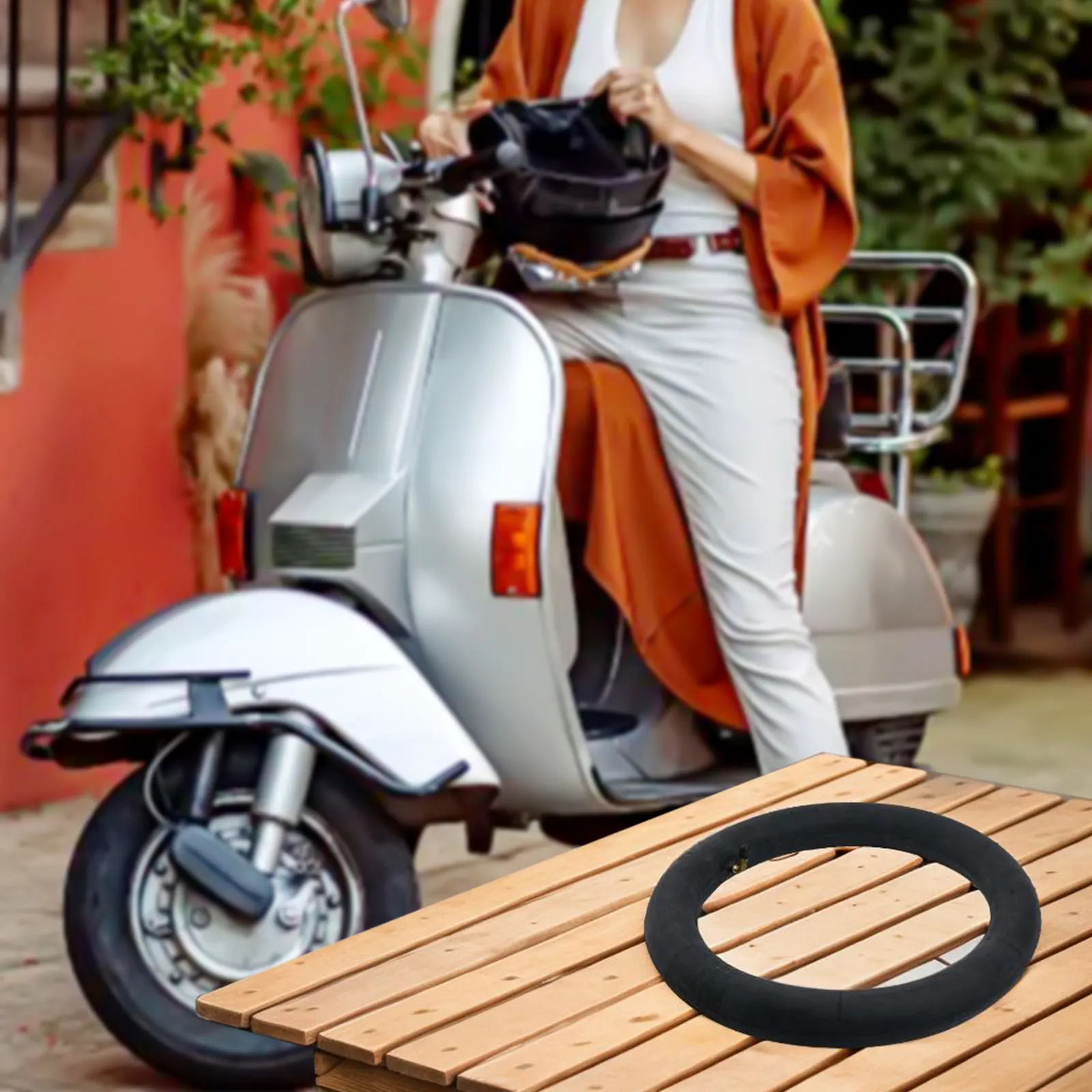 

Electric Bike Children Bike Tube Tyre Inner Tube Inner Tyre 14x2.50/3.0 Extremely Comfortable Rubber Practical