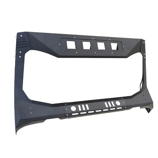 

New Arrival JL style fabfours JK vicowl window shield frame split type for Jeep Wrangler JK 2007-2017