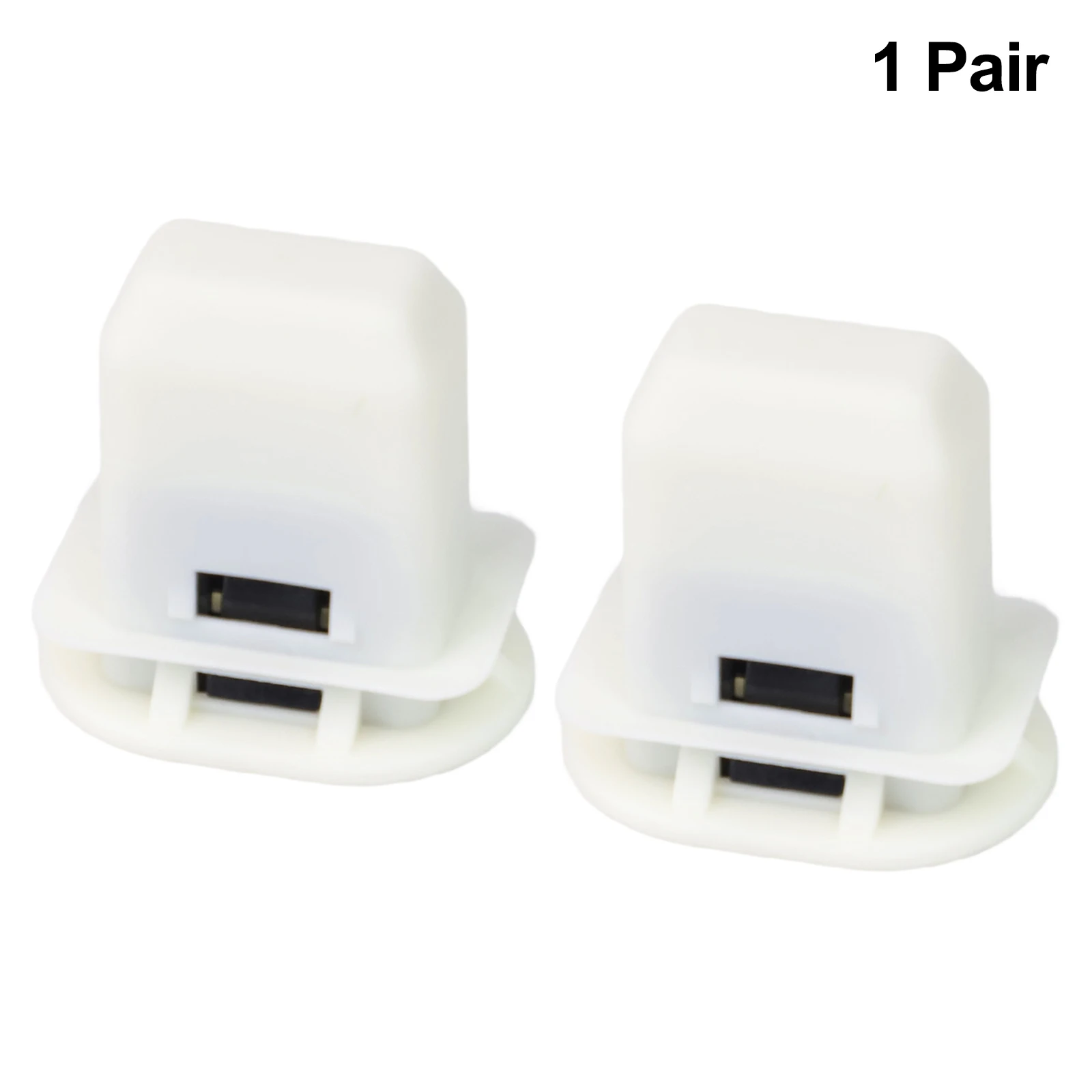 2 قطعة مشبك المقعد الخلفي الأبيض البلاستيك استبدال أجزاء 4L0886373 11D868373 ل Q7 ل A4 ل S4 ل A5 ل ID3 ل ID4 ID #5