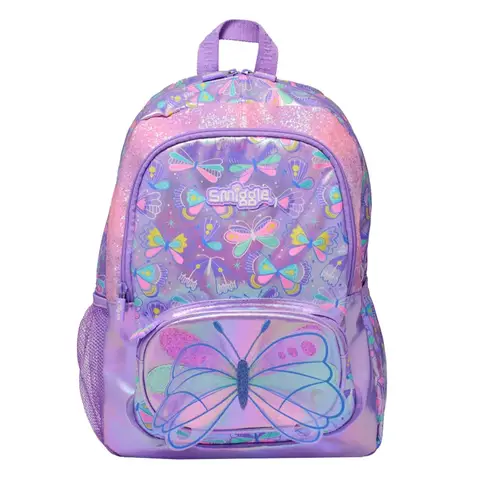 Original NEW Butterfly Australia Student School Bag Stationery Pen Case Lunch Bag Double Shoulder Backpack Water Cup